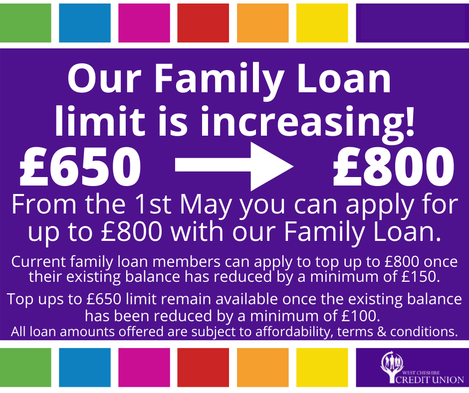 Family Loan Increase