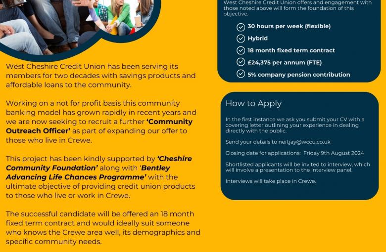 outreach role crewe